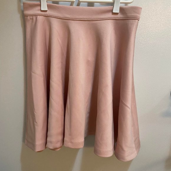 Light Pink Skater Skirt, size S - Picture 1 of 2